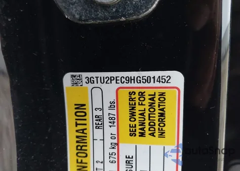 2017 GMC Sierra 1500 Denali from USA, damaged, VIN 3GTU2PEC9HG501452